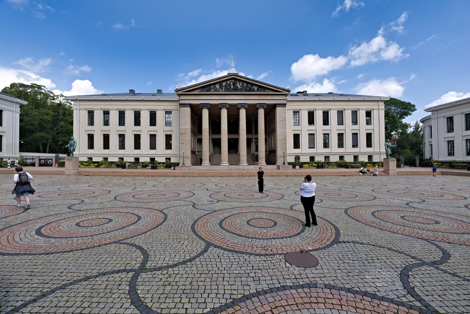 Domus Media, das historische Hauptgebäude der Universität Oslo